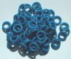 100 10mm Blue Rubber Rings